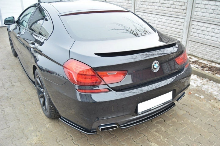 CENTRAL REAR SPLITTER BMW 6 GRAN COUPÉ MPACK (WITH A VERTICAL BAR)