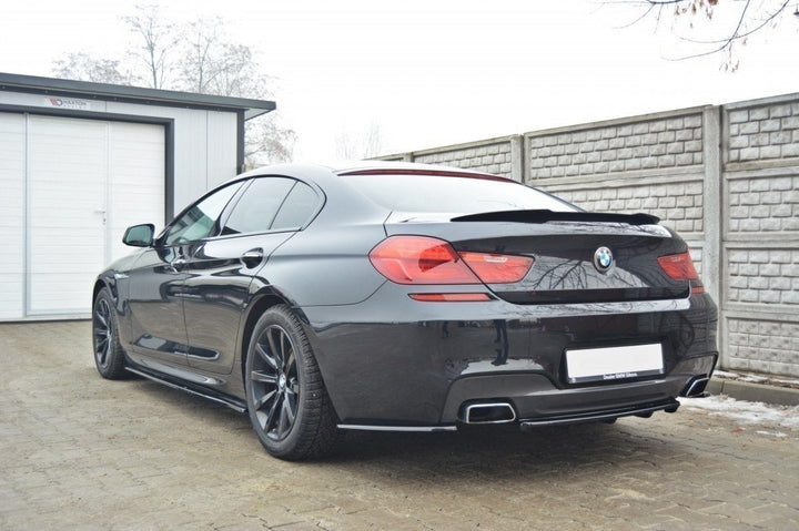 CENTRAL REAR SPLITTER BMW 6 GRAN COUPÉ MPACK (WITH A VERTICAL BAR)