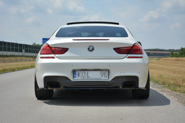 CENTRAL REAR SPLITTER BMW 6 GRAN COUPÉ MPACK (WITH A VERTICAL BAR)