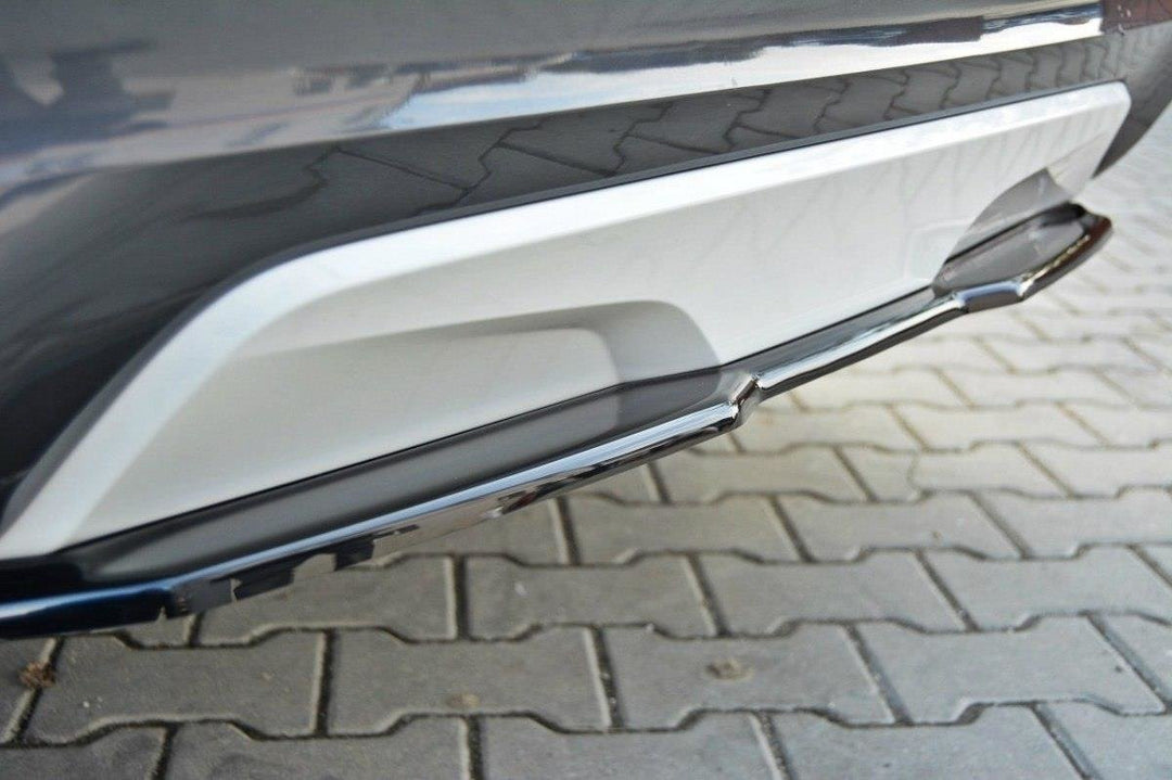 CENTRAL REAR SPLITTER BMW X4 M-PACK (WITHOUT A VERTICAL BAR)