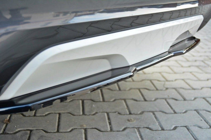 CENTRAL REAR SPLITTER BMW X4 M-PACK (WITHOUT A VERTICAL BAR)