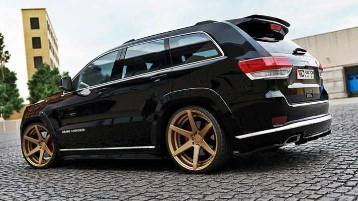 CENTRAL REAR SPLITTER JEEP GRAND CHEROKEE WK2 SUMMIT FACELIFT (WITH A VERTICAL BAR)