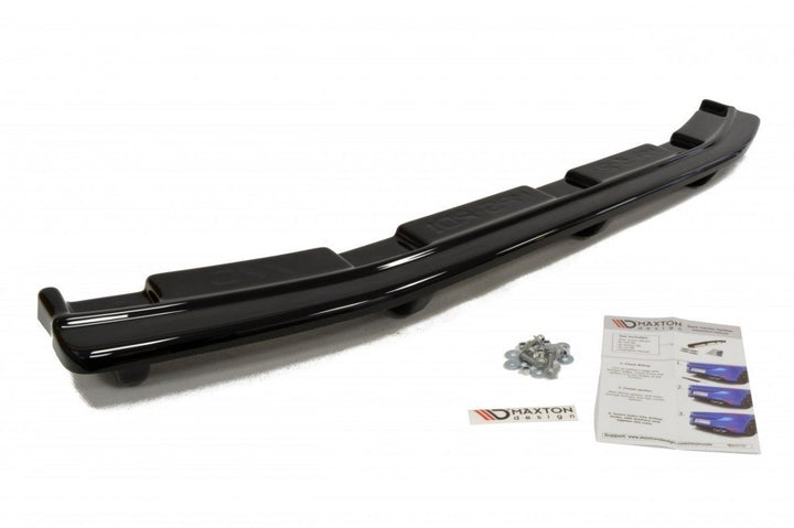 CENTRAL REAR SPLITTER MAZDA 3 MK2 MPS (WITH VERTICAL BARS)