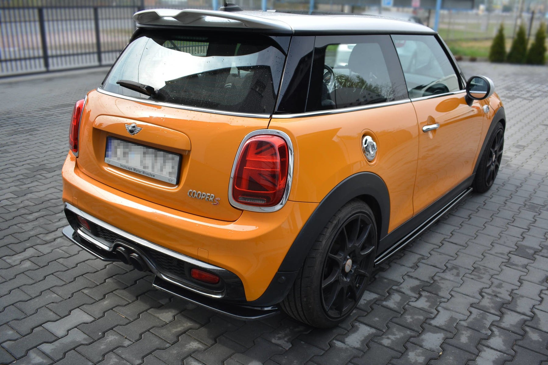 Mini E 3 Rear CENTRAL REAR SPLITTER MINI COOPER S MK3 PREFACE 3-DOOR (F56) – Maxton ...