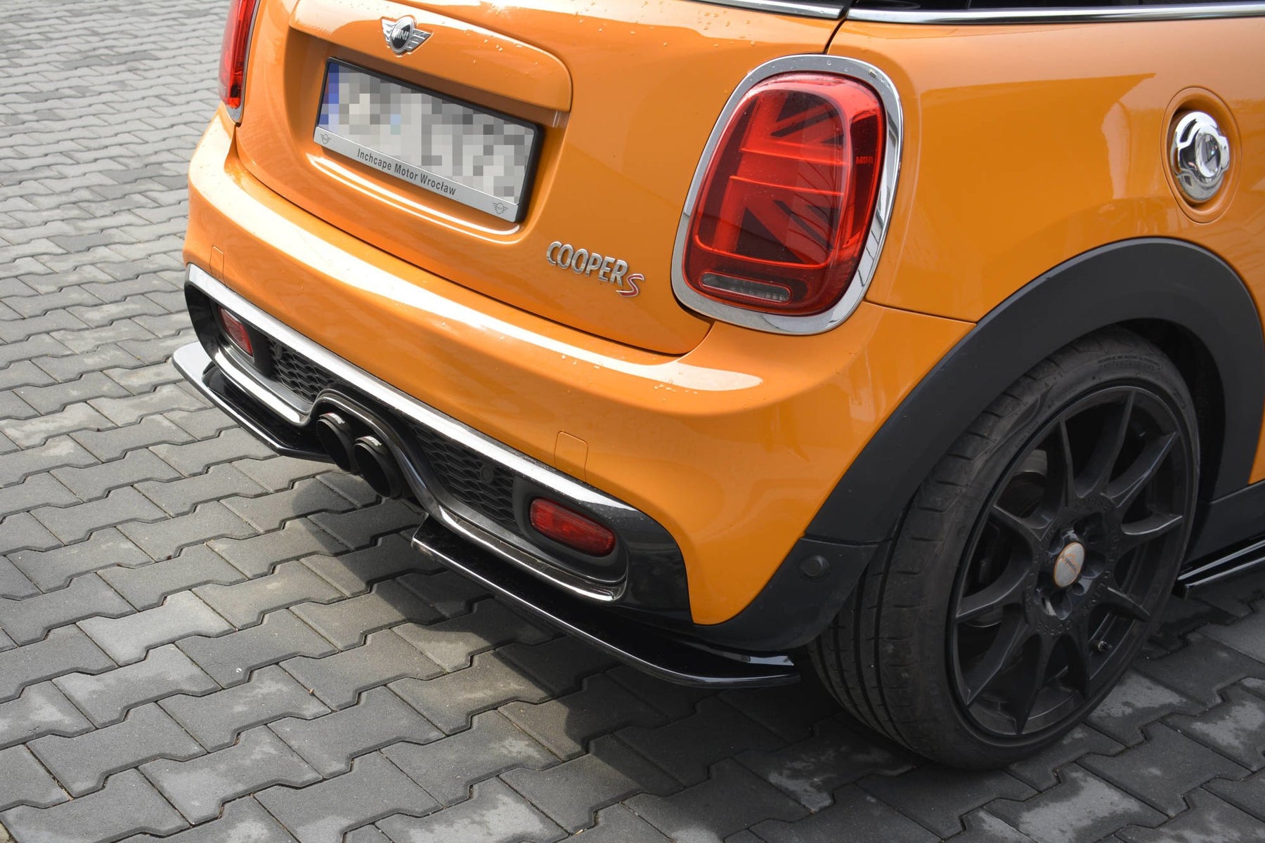 Mini E 3 Rear CENTRAL REAR SPLITTER MINI COOPER S MK3 PREFACE 3-DOOR (F56) – Maxton ...