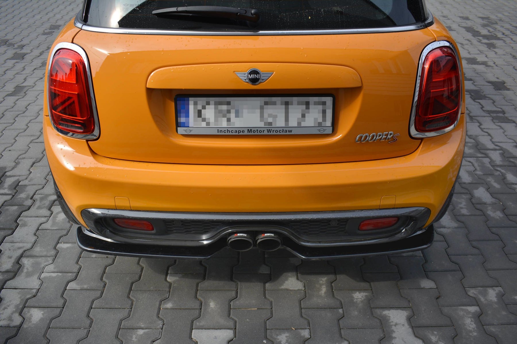 Mini One Rear Splitter CENTRAL REAR SPLITTER MINI COOPER S MK3 PREFACE 3-DOOR (F56) – Maxton ...