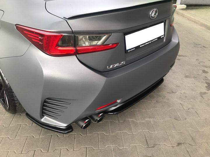 CENTRAL REAR SPLITTER (WITHOUT VERTICAL BARS) LEXUS RC