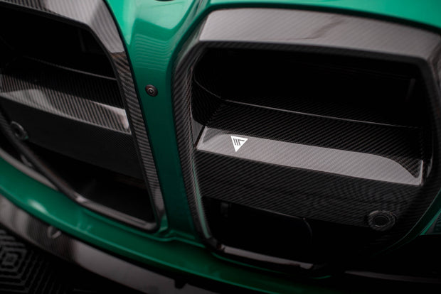 CARBON FIBER FRONT GRILL BMW M4 G82 / M3 G80 – Maxton Design USA
