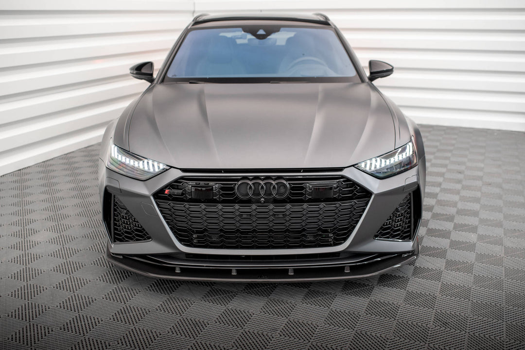 CARBON FIBER FRONT SPLITTER AUDI RS6 C8 / RS7 C8