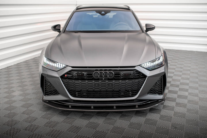 CARBON FIBER FRONT SPLITTER AUDI RS6 C8 / RS7 C8