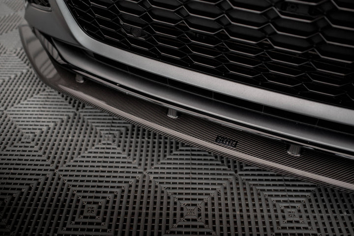 CARBON FIBER FRONT SPLITTER AUDI RS6 C8 / RS7 C8