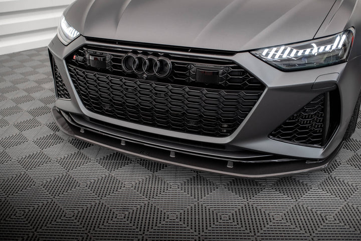 CARBON FIBER FRONT SPLITTER AUDI RS6 C8 / RS7 C8