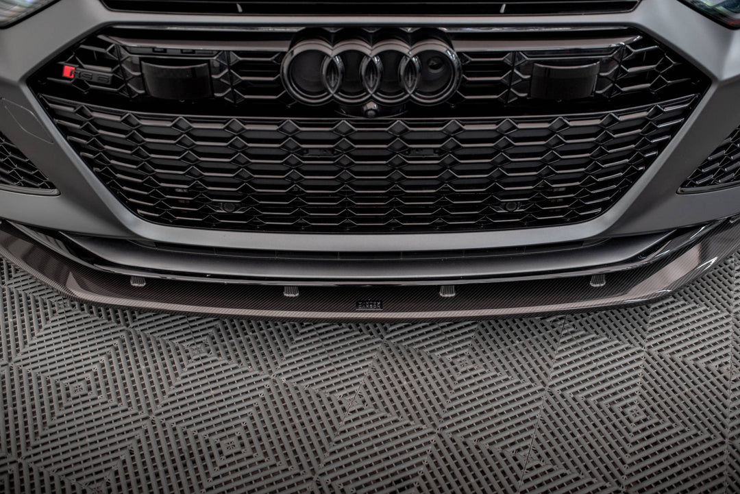 CARBON FIBER FRONT SPLITTER AUDI RS6 C8 / RS7 C8