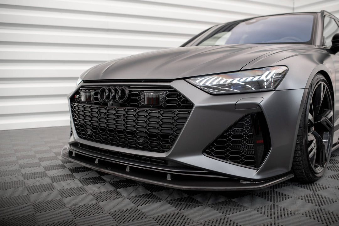 CARBON FIBER FRONT SPLITTER AUDI RS6 C8 / RS7 C8