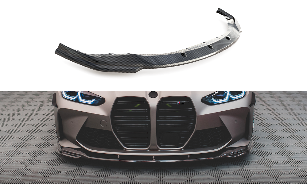 CARBON FIBER FRONT SPLITTER V.2 BMW M4 G82 / M3 G80