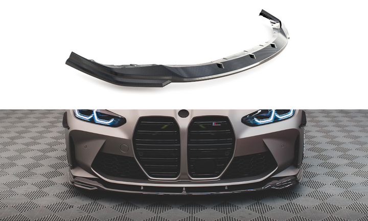 CARBON FIBER FRONT SPLITTER V.2 BMW M4 G82 / M3 G80