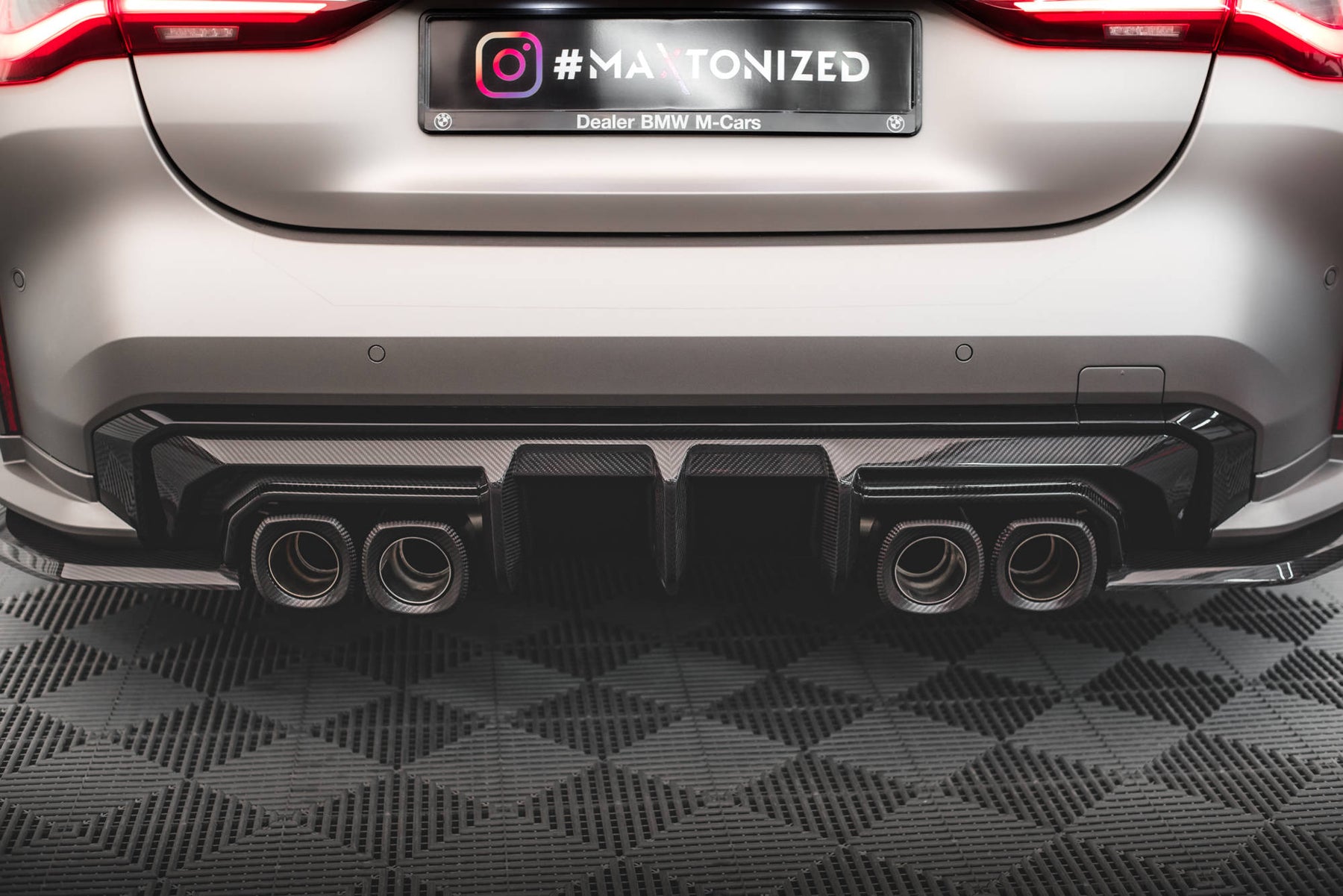 CARBON FIBER REAR DIFFUSER BMW M4 G82 / M3 G80 – Maxton Design USA