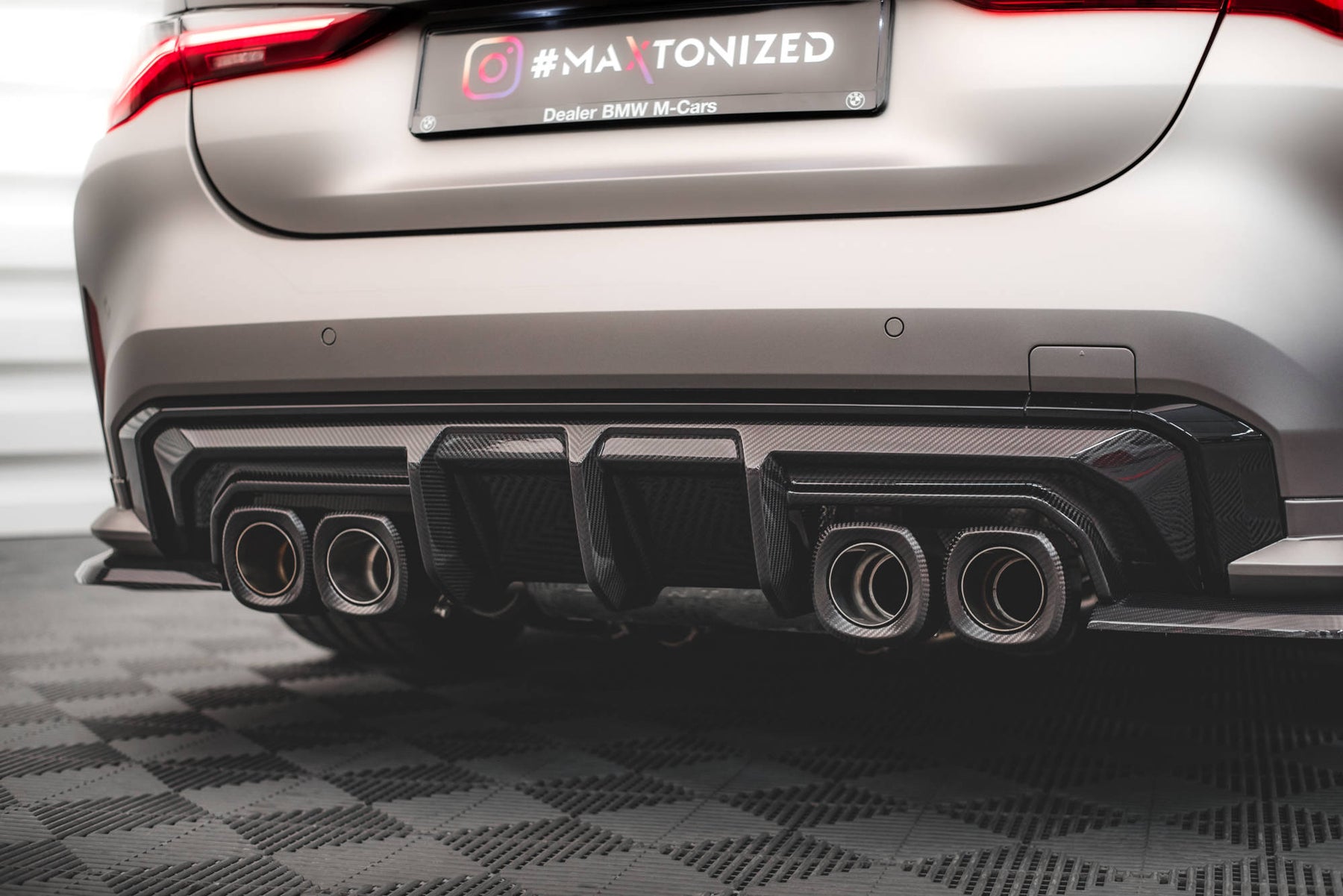 CARBON FIBER REAR DIFFUSER BMW M4 G82 / M3 G80 – Maxton Design USA