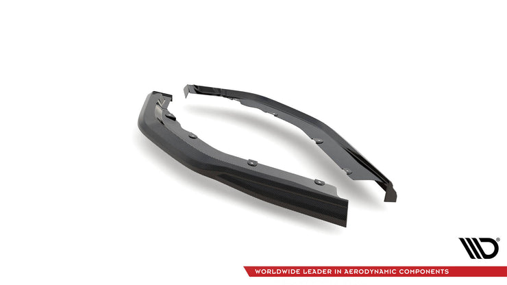 CARBON FIBER REAR SIDE SPLITTERS BMW M3 G80 (SET FOR DIFFUSER ONLY)