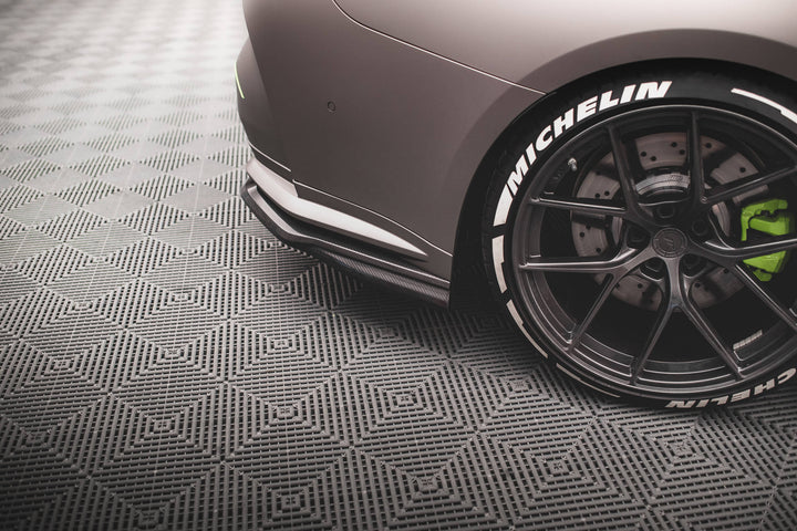 CARBON FIBER REAR SIDE SPLITTERS BMW M4 G82 (SET FOR DIFFUSER ONLY)