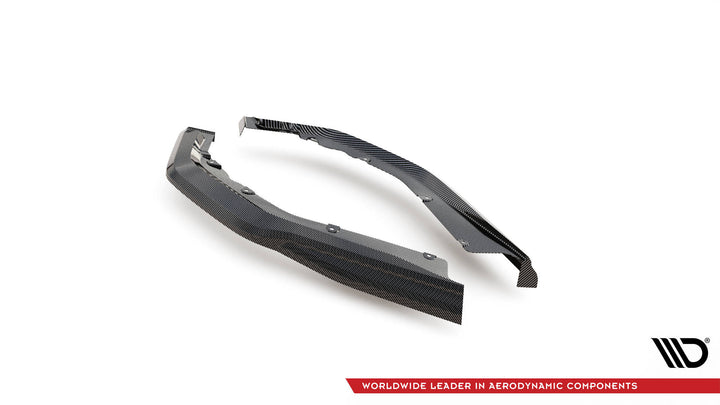 CARBON FIBER REAR SIDE SPLITTERS BMW M4 G82 (SET FOR DIFFUSER ONLY)