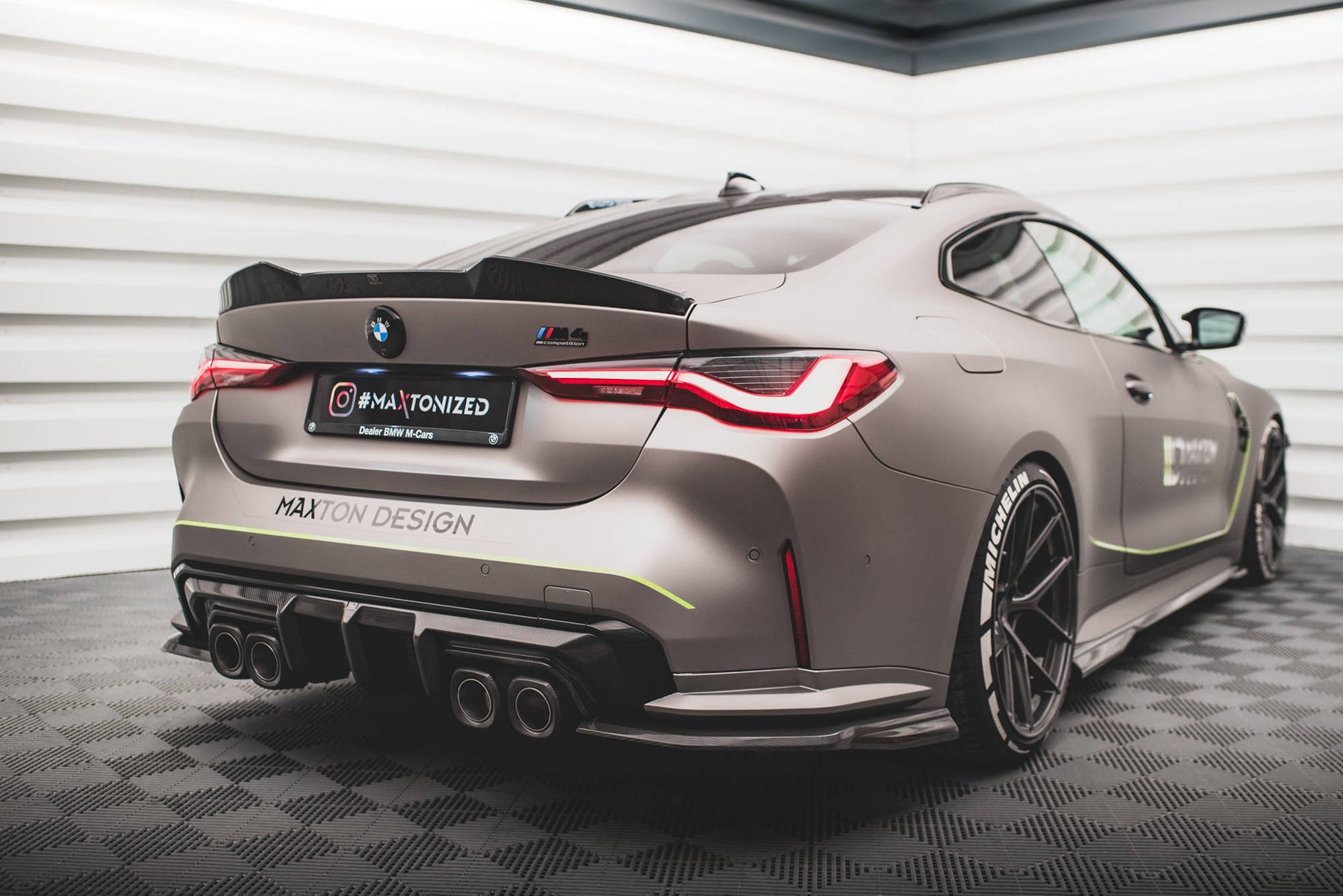 M4 Rear Wing BMW M4 Com Spoiler: Elevate Performance and Style