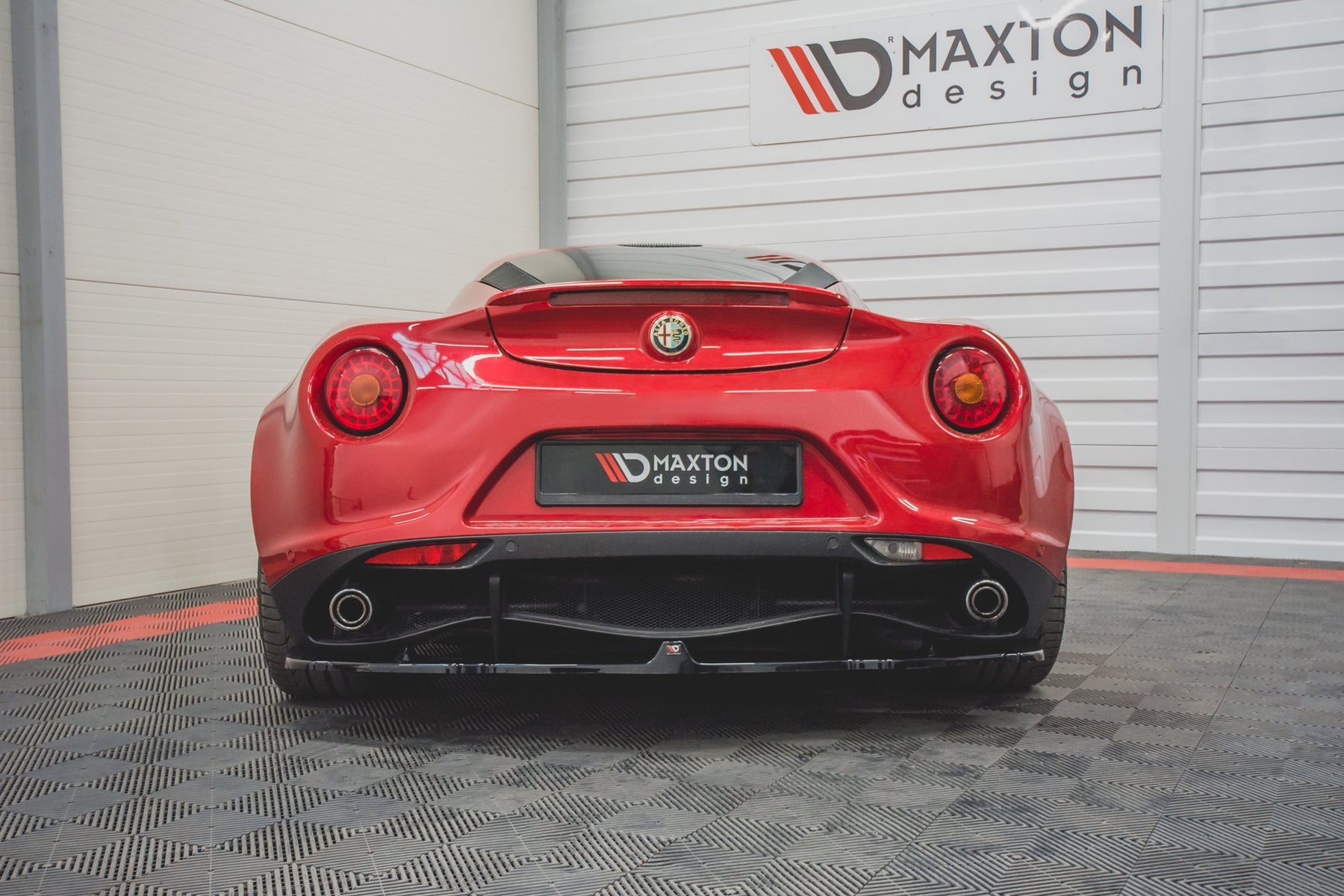 Alfa Romeo Fz Rear CENTRAL REAR SPLITTER ALFA ROMEO 4C – Maxton Design USA