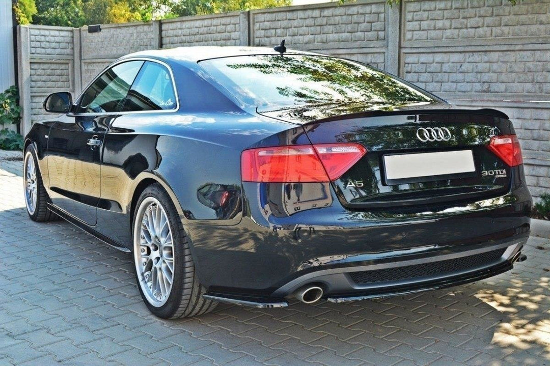 CENTRAL REAR SPLITTER AUDI A5 S-LINE 8T COUPE / SPORTBACK (WITHOUT A VERTICAL BAR)