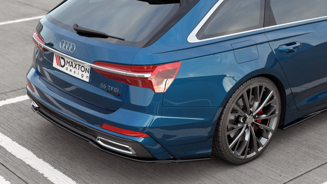 CENTRAL REAR SPLITTER AUDI A6 S-LINE AVANT / SEDAN C8