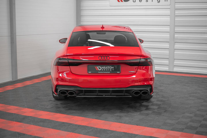 CENTRAL REAR SPLITTER AUDI S7 C8 S-LINE