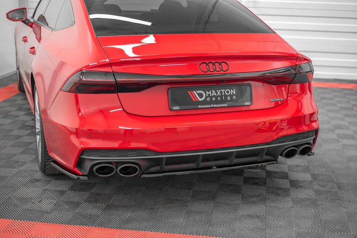 CENTRAL REAR SPLITTER AUDI S7 C8 S-LINE
