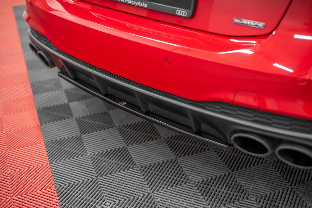 CENTRAL REAR SPLITTER AUDI S7 C8 S-LINE
