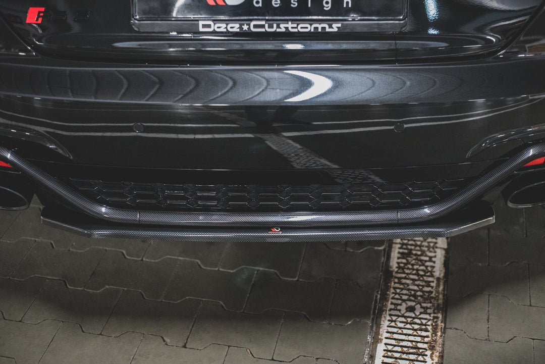 CENTRAL REAR SPLITTER AUDI RS5 F5 FACELIFT