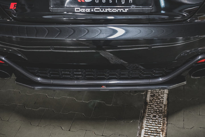 CENTRAL REAR SPLITTER AUDI RS5 F5 FACELIFT