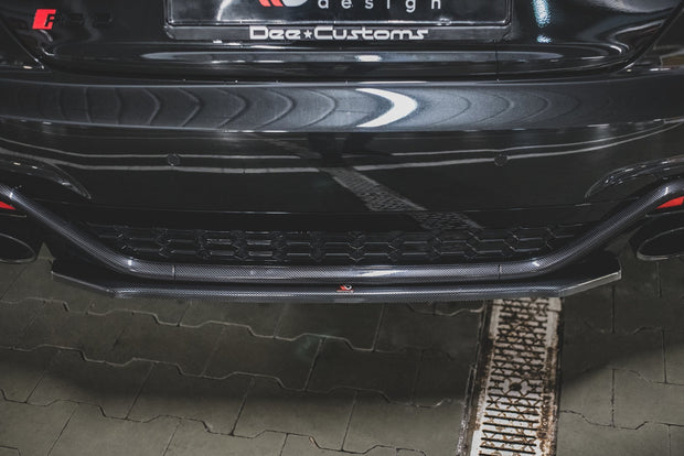CENTRAL REAR SPLITTER AUDI RS5 F5 FACELIFT