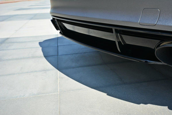 CENTRAL REAR SPLITTER AUDI RS7 C7 FL