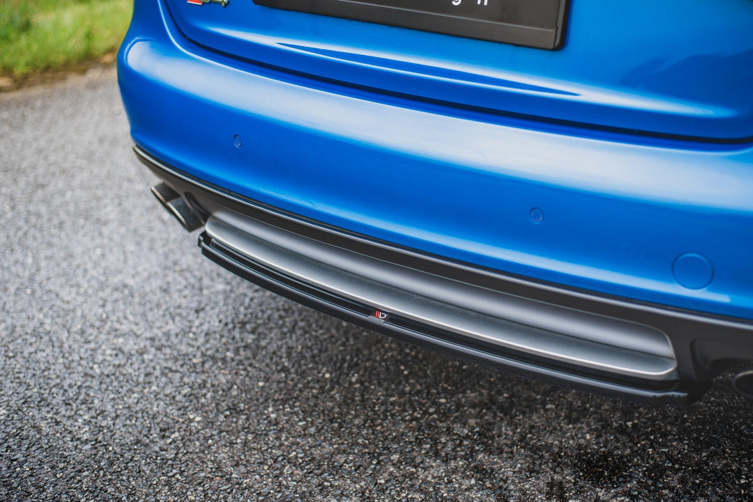 CENTRAL REAR SPLITTER AUDI S4 / A4 S-LINE B8 SEDAN