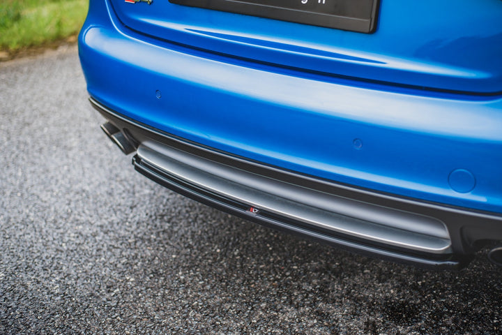 CENTRAL REAR SPLITTER AUDI S4 / A4 S-LINE B8 SEDAN