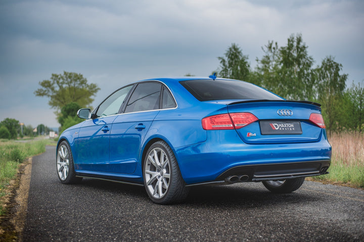 CENTRAL REAR SPLITTER AUDI S4 / A4 S-LINE B8 SEDAN