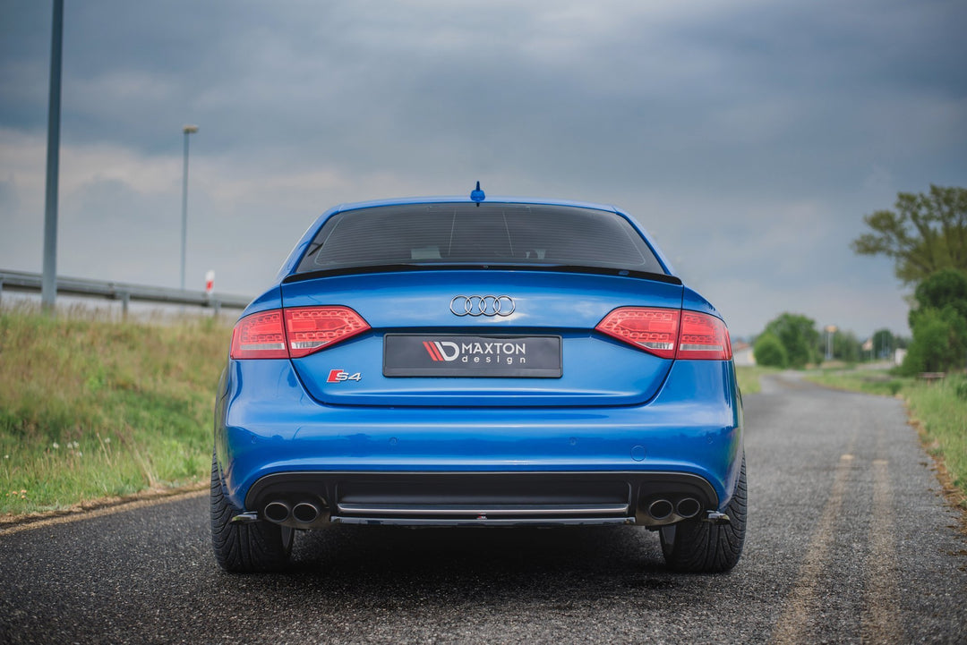 CENTRAL REAR SPLITTER AUDI S4 / A4 S-LINE B8 SEDAN