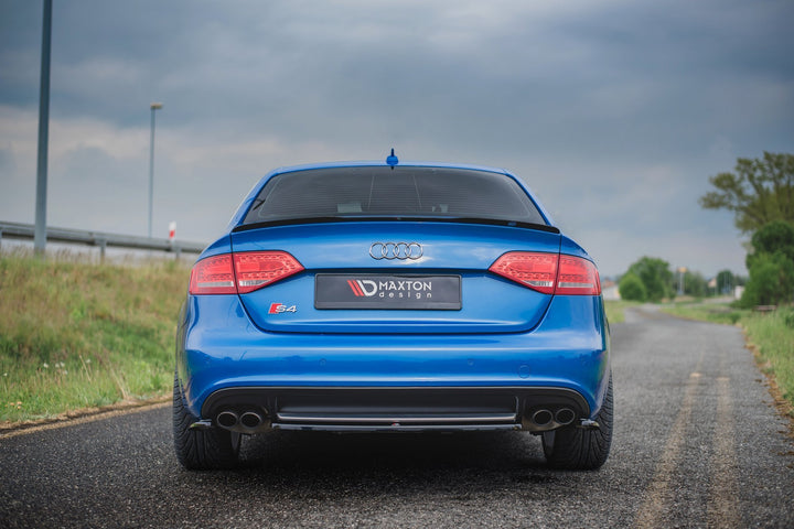 CENTRAL REAR SPLITTER AUDI S4 / A4 S-LINE B8 SEDAN