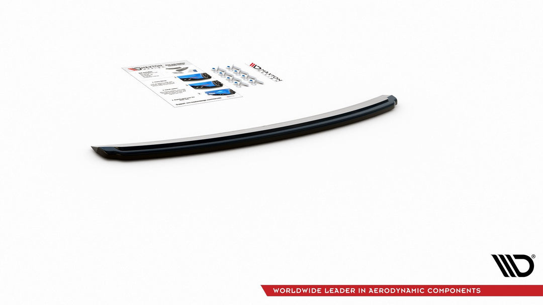 CENTRAL REAR SPLITTER AUDI S4 / A4 S-LINE B8 SEDAN