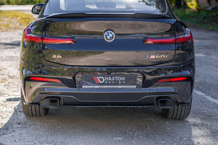 CENTRAL REAR SPLITTER BMW X4 M-PACK G02