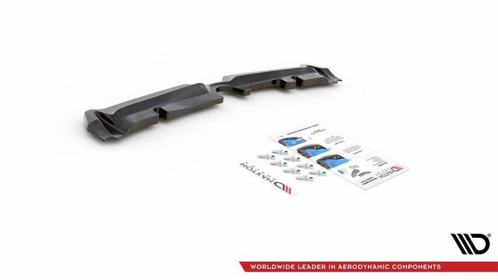 CENTRAL REAR SPLITTER MINI COUNTRYMAN MK2 F60 JCW