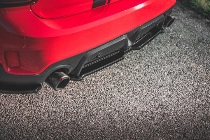 CENTRAL REAR SPLITTER MINI COUNTRYMAN MK2 F60 JCW