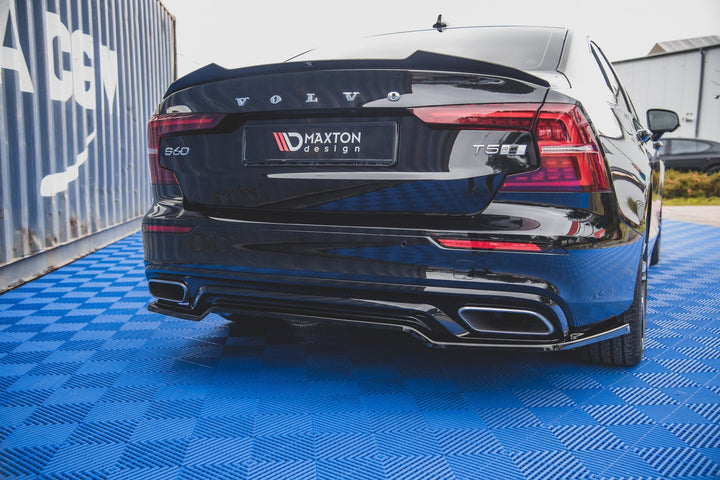 CENTRAL REAR SPLITTER VOLVO S60 R-DESIGN MK3