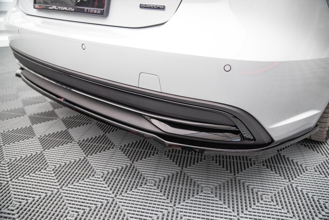 CENTRAL REAR SPLITTER FOR AUDI A7 C8