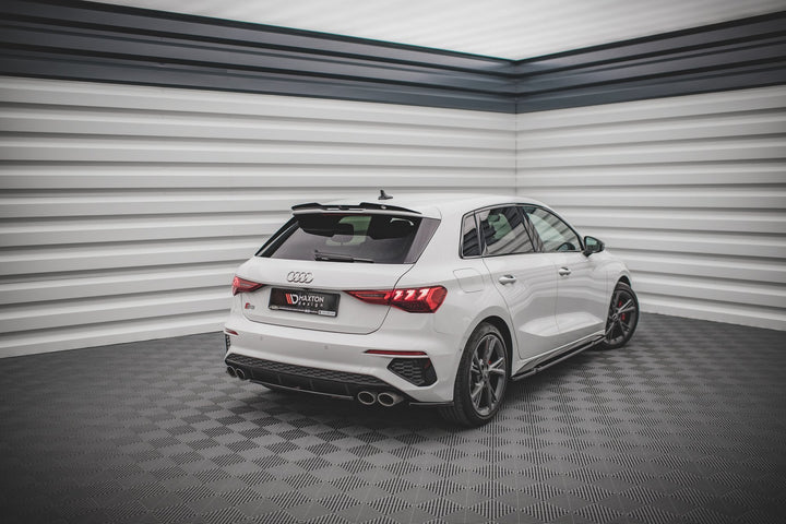 CENTRAL REAR SPLITTER FOR AUDI S3 Sportback 8Y