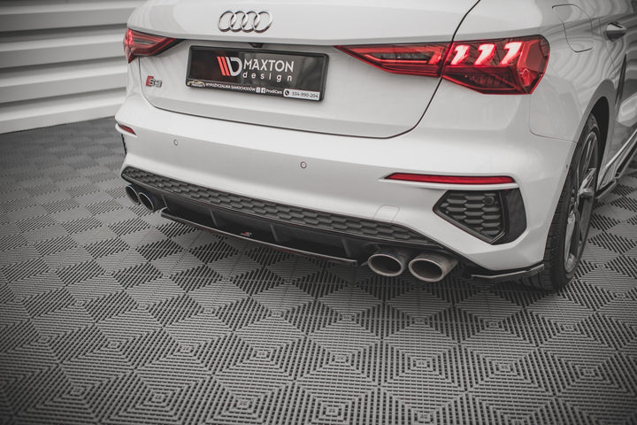 CENTRAL REAR SPLITTER FOR AUDI S3 Sportback 8Y
