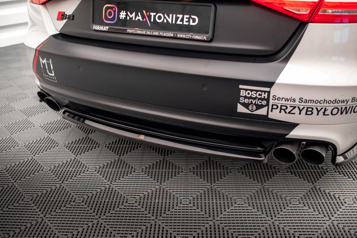CENTRAL REAR SPLITTER FOR AUDI S8 D4